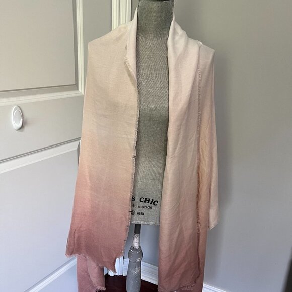 Lauren Conrad Wrap OS Pink Ombre EUC - Picture 2 of 3